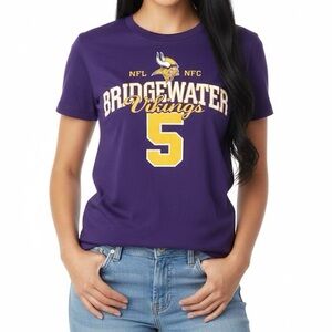 G-III 4Her by Carl Banks NFL/NFC “Bridgewater Vikings” Graphic Tee-NWOT Size: M